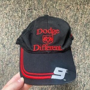 NASCAR Bill Elliott 9 Dodge Different Hat Snapback Competitors View Vintage